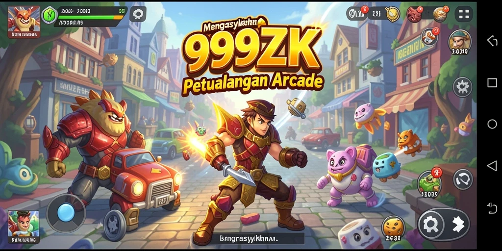 Gameplay seru dan menantang di 999ZK.