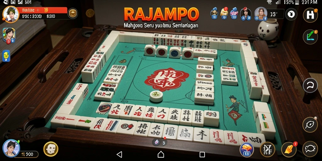 Tampilan gameplay seru dari RAJAMPO yang menantang.