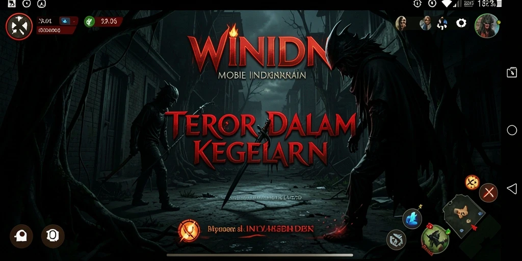 Tampilan menyeramkan dari gameplay WINIDN yang membuat jantung berdebar.